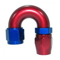 Speedflow - 106-08 | 100 Series Cutter Style 180° Hose End Braided to -8