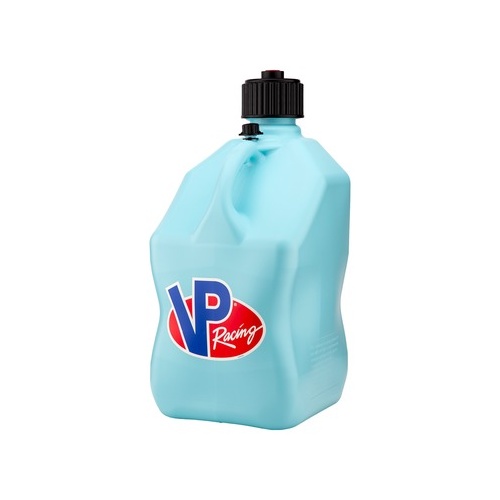 VP Fuels - 3632 | VP Racing Fuels Square 5 Gallon Motorsports Container - Sky Blue