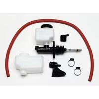 Wilwood - 260-10373 |  Compact Remote Combination Master Cylinder Kit w/ Short Remote Reservoir - 13/16" Bore