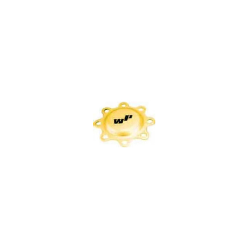 Winters - 5094G | Contoured Wide 5 Front Dust Cap - Gold